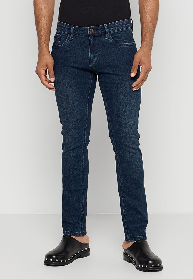 INDICODE JEANS Slim fit jeans donkerblauw