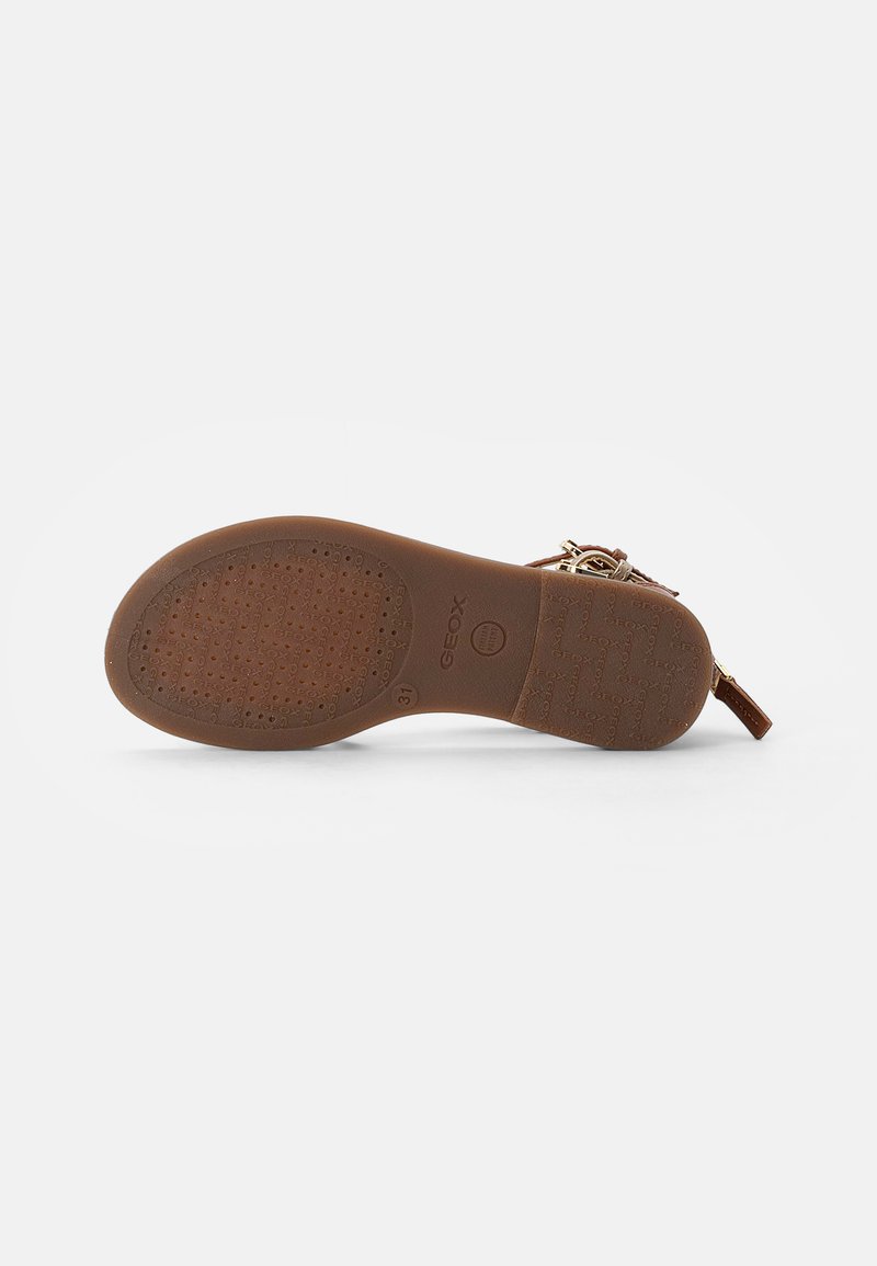Kinder Riemchensandalen | Geox KARLY GIRL Riemensandalette caramel/braun - UE42248 Kinder Riemchensandalen | Geox KARLY GIRL Riemensandalette caramel/braun - UE42248