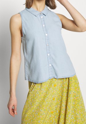 Hemdbluse - light-blue denim