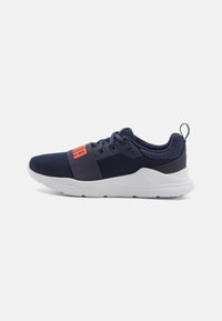 Puma - WIRED RUN UNISEX - Neutrálna bežecká obuv - peacoat/red Miniatúrny obrázok 1