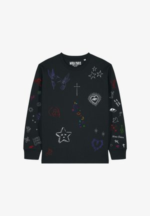 FLASH TATTOO HEAVYWEIGHT TEE - T-shirt à manches longues - black