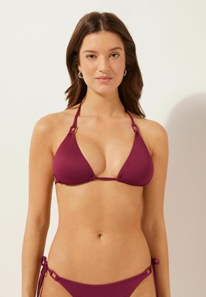 CLASSY PIQUET - Haut de bikini - red