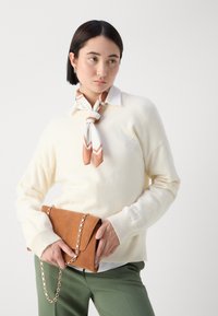 GANT C-NECK - Strickpullover - cream