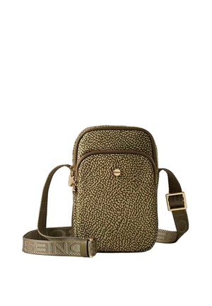 Borbonese CROSSBODY PHONE HOLDER - Pochette pour téléphone - green