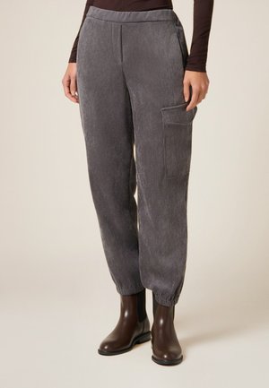 Pantalones cargo - grigio