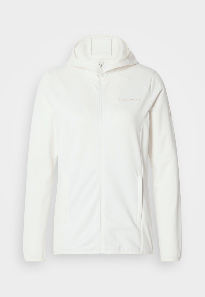 Peak Performance LIGHT ZIP HOOD - Fleecejacke - offwhite - Zalando