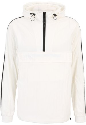 CRINKLE NYLON PULL OVER  - Széldzseki - white/black