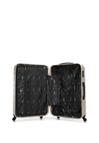 WITTCHEN LARGE SUITCASE WITH LUGGAGE TAG FROM ABS - Wheeled suitcase - beige