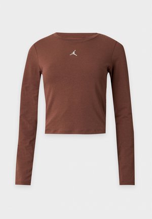 Jordan, TEE - T-shirt à manches longues - fauna brown