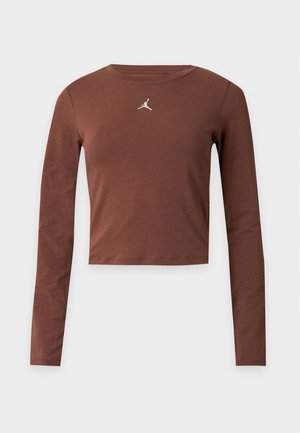 Jordan, TEE - T-shirt à manches longues - fauna brown