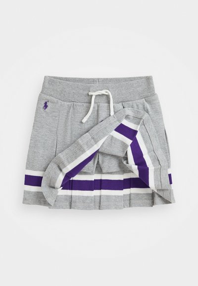 Polo Ralph Lauren PLEATED COTTON JERSEY SKORT - Πλισέ φούστα - andover heather
