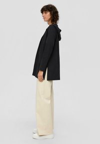 s.Oliver MIT KAPUZE - Gilet - schwarz
