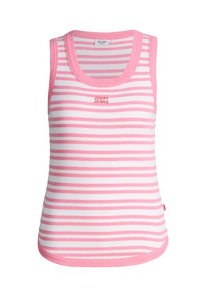 JOOP! Jeans, TOP TIANI - Top - pink/weiß gestreift