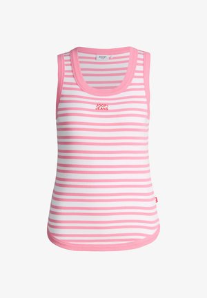 JOOP! Jeans, TOP TIANI - Top - pink/weiß gestreift