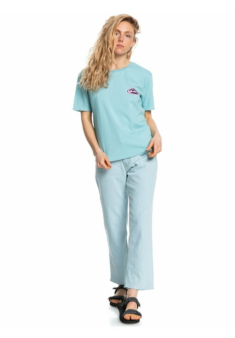 Damen T-Shirts | Quiksilver STANDARD T-Shirt print pool/hellblau - VI47024 Damen T-Shirts | Quiksilver STANDARD T-Shirt print pool/hellblau - VI47024