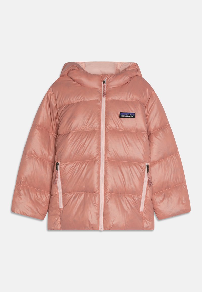 Patagonia BABY HOODY UNISEX Piumino sunfade pink/rosa salmone