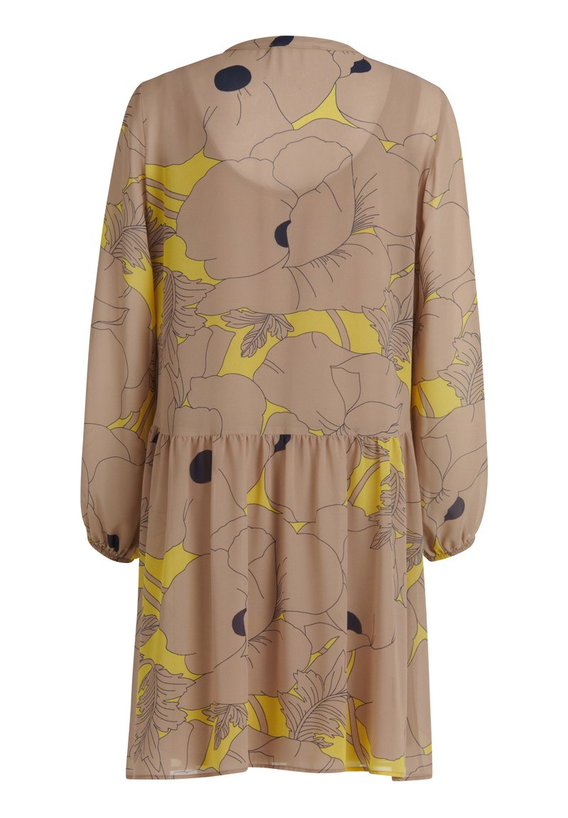 Damen Freizeitkleider | Betty & Co MIT PRINT Jerseykleid camel/yellow/camel - YQ46117 Damen Freizeitkleider | Betty & Co MIT PRINT Jerseykleid camel/yellow/camel - YQ46117