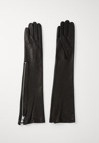 LONG BIKER GLOVES - Handschoenen - black