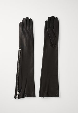 LONG BIKER GLOVES - Gloves - black