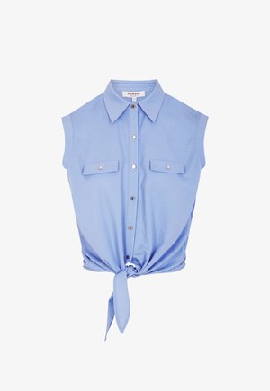 Morgan, MORGAN MORGAN SLEEVELESS BLOUSE - Hemdbluse - bleu lavande