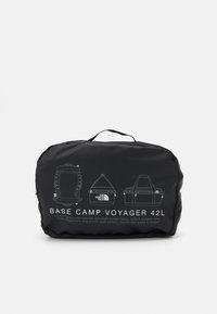 The North Face BASE CAMP VOYAGER DUFFEL 42L UNISEX - Utazótáska - black/white
