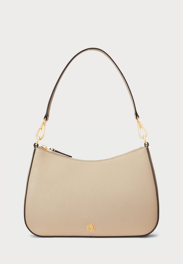 CROSSHATCH LEATHER MEDIUM DANNI BAG - Handbag - birch tan4