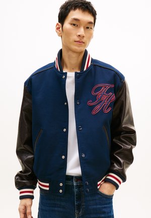 VARSITY JACKET - Bomberjakke - carbon navy