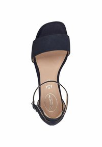 Tamaris Comfort - Bokapántos szandálok - navy suede