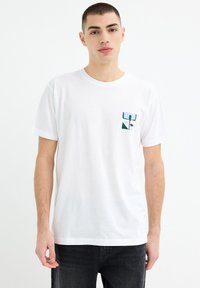 INSIDE Camiseta estampada - blanco