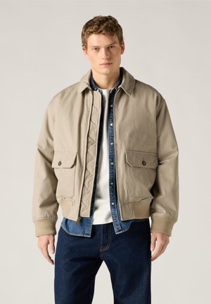CORTLAND JACKET - Teksajakk - vintage khaki