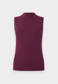 MOCK NECK - Top - tuscan red