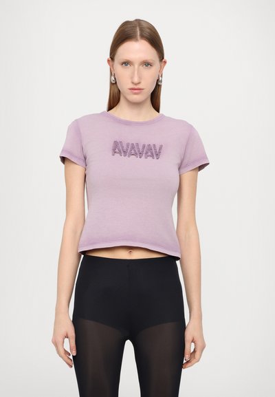 AVAVAV PRINTED  - T-shirt imprimé - purple