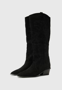 RAID VAANYA - Bottes de cowboy / motard - black