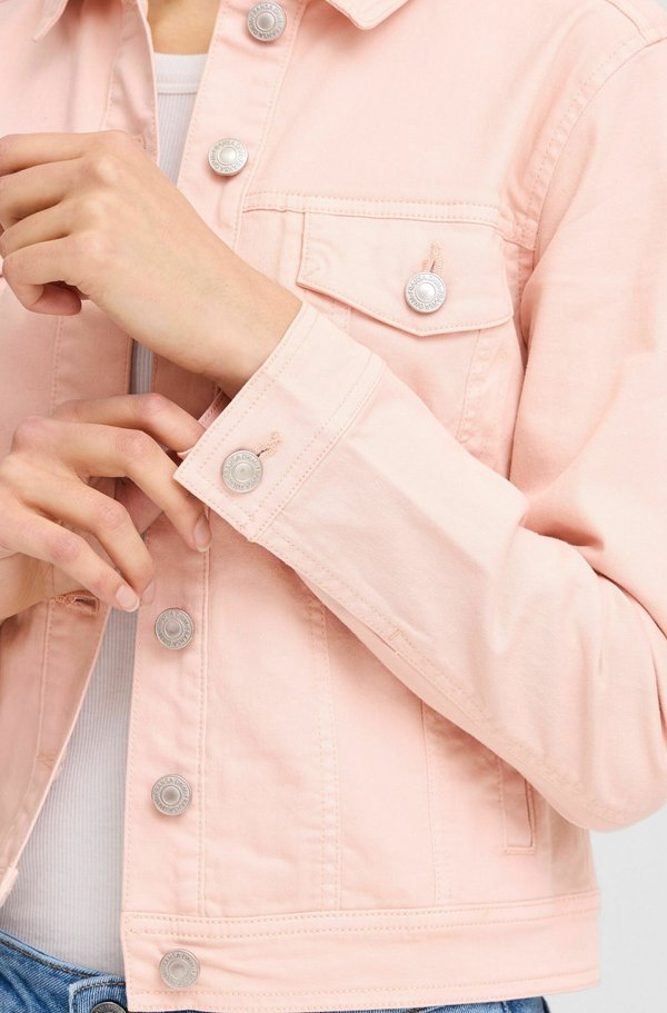 FRVotwill - Denim jacket - rose smoke4