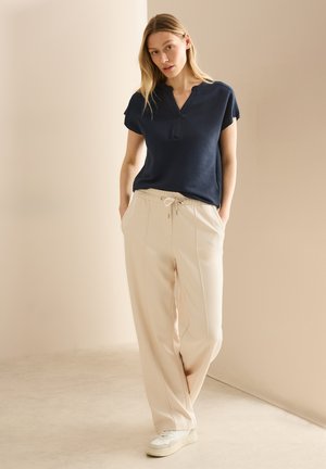 Cecil T-Shirt basic - blau