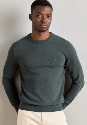 CREWNECK - Striktrøje - mangrove