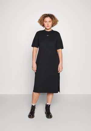 MIDI DRESS - Trikotāžas kleita - black