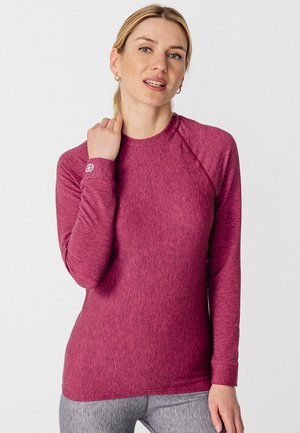 COL ROND  - Longsleeve - Pink heather