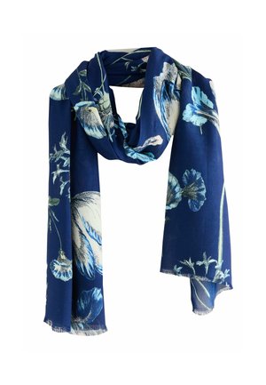 Next KEW COLLECTION LIGHTWEIGHT - Schal - navy floral print