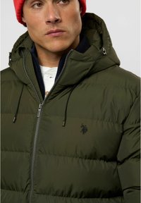U.S. Polo Assn. ALBERT - Zimski kaput - forest night