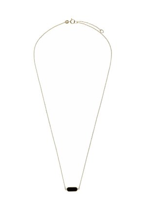 Halskette - gold black