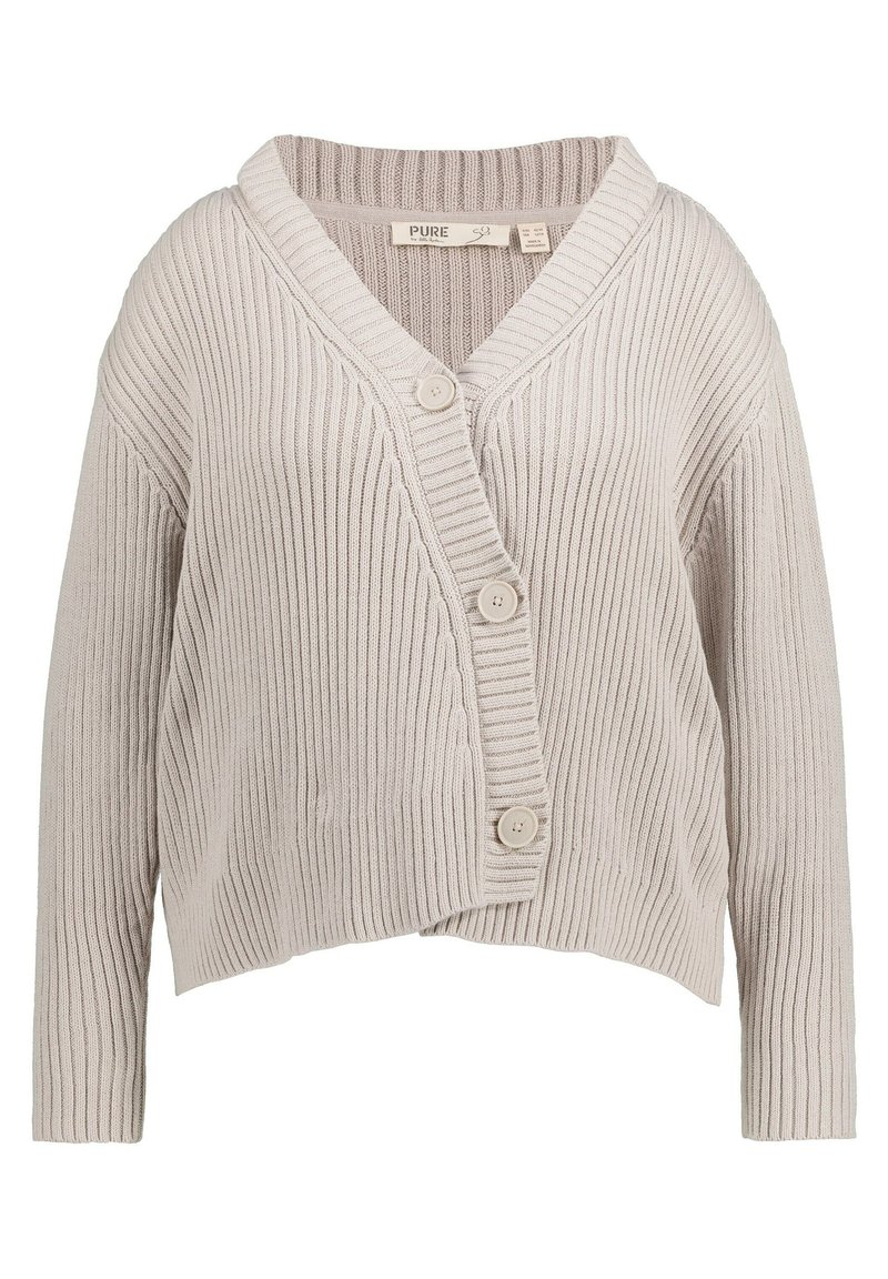 Ulla Popken Vest zandkleur Ulla Popken Vest zandkleur