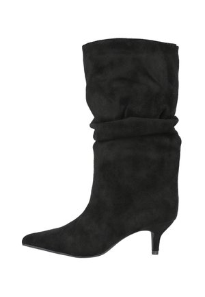 ARRUGADAS DE TACÓN - Botas - black