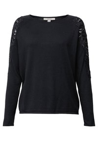 Esprit Stickad tröja - black