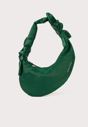 KNOTTED SATCHEL - Handtas - dark green