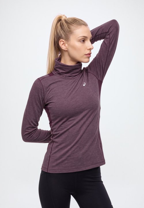ASICS NAGINO RUN WINTER - Long sleeved top - dark aubergine — foto 4