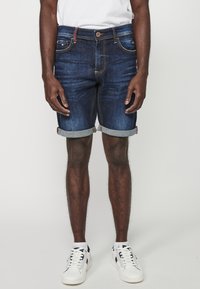 Koroshi - Jeans Shorts - azul osc dark blue Thumbnail-Bild 1