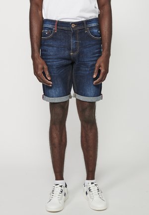 Jeans Shorts - azul osc dark blue