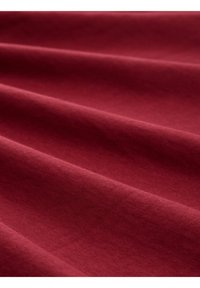 TOM TAILOR LOGO TEE - Camiseta estampada - burned cordovan red