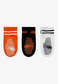 Jordan ANKLE 3 PACK - Strømper - black/orange/white
